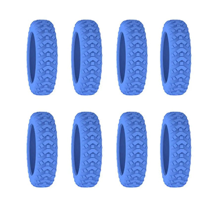 8pcs Travel Luggage Wheel Covers | Silicone Casters Protection for Suitcase, Noise-Reducing
