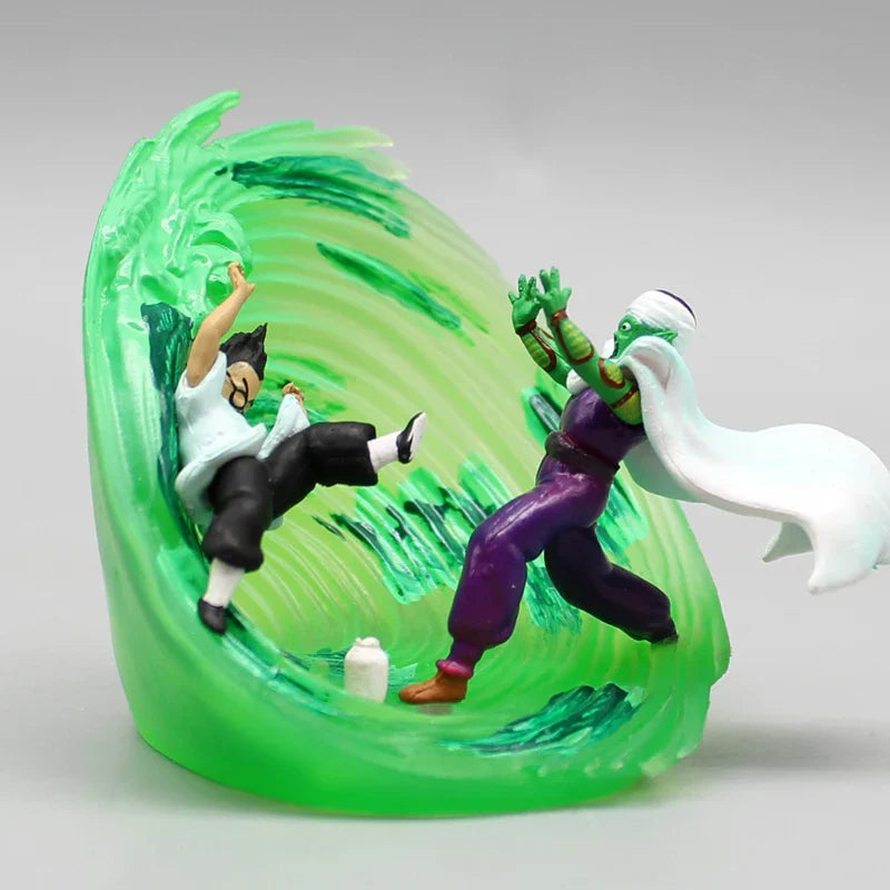 6cm Dragon Ball Z Action Figure | Piccolo & Master Roshi PVC Collectible Anime Figurines, Mafuba Statue Model Toys