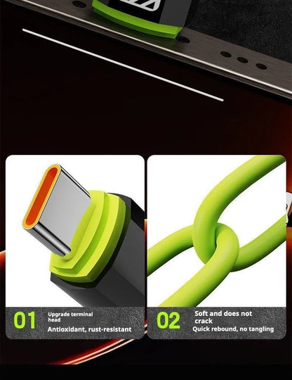 240W Fast Charging USB to Type-C & Type-C to Type-C Cable – 0.3m/1m/2m/3m for Huawei, Xiaomi, Samsung, OPPO, VIVO