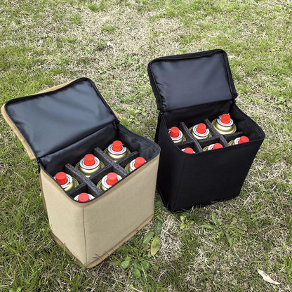 Portable Camping Gas Tank Storage Bag – Protective, Anti-Collision Fuel Cylinder Carrying Case for Outdoor Cooking