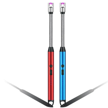 Rechargeable Electric Plasma Arc Lighter – Windproof USB Candle & BBQ Ignition Tool for Camping, Kitchen & Fireplace Use