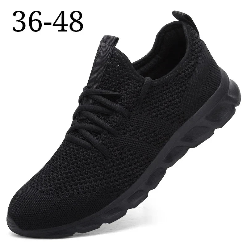Men's Light Running Shoes – Comfortable, Breathable, Anti-Skid & Wear-Resistant Sneakers for Jogging & Sports
