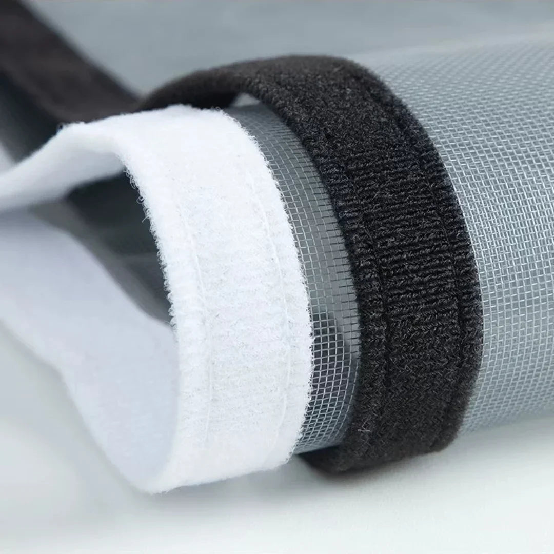 Self-Adhesive Mosquito Window Screen - Custom Size Magnetic Insect Net Mesh for Summer Window Protection