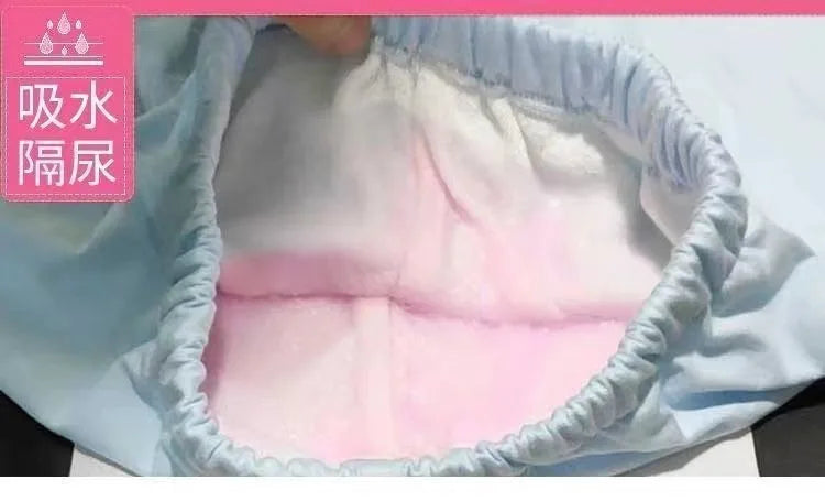 Children’s Waterproof Training Pants – Cotton Washable Breathable Leak-Proof Cloth Diapers for Kids