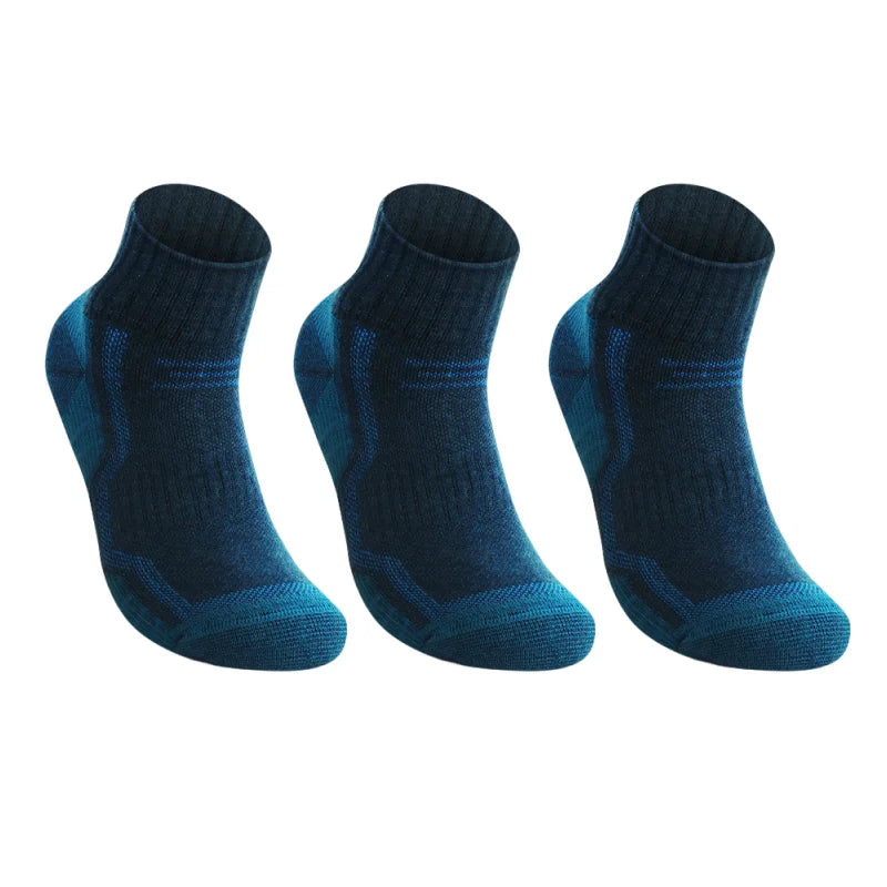 WRELS Merino Wool Thermal Socks – Winter Warm Compression Socks for Skiing, Hiking, Snowboarding & Climbing, Thick Merino Wool Sports Socks