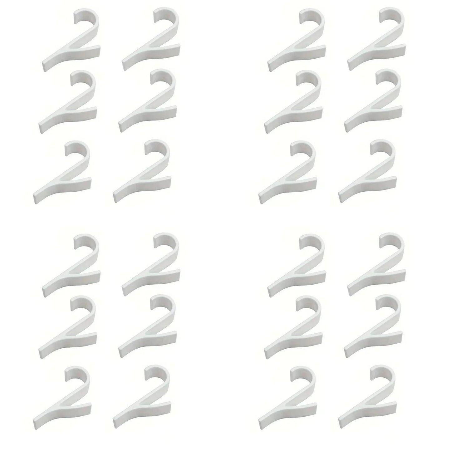 2-6PCS Heated Towel Radiator Hooks — Multi-Purpose Coat, Scarf & Clothes Hangers for Bathroom