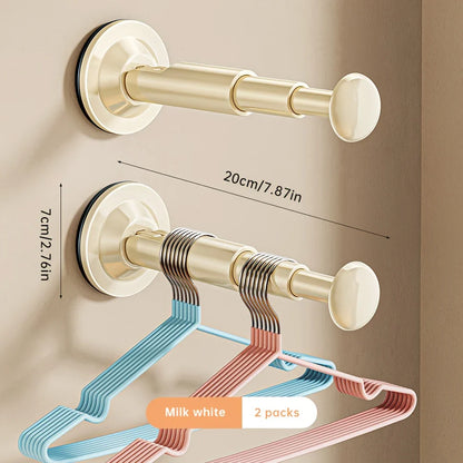 Suction Cup Wall Hanger - Multi-Function Clothes & Household Storage Rack