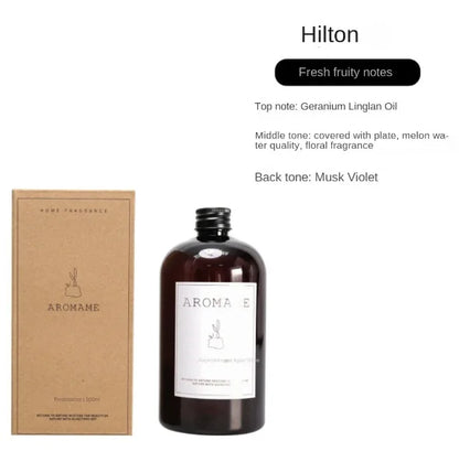 1000ml Burj Al Arab Reed Diffuser Oil - Long-Lasting Aromatherapy Fragrance for Home, Hilton & Shangri-La Hotels