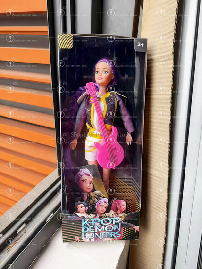 K-Pop Demon Hunters Humanoid Dolls — Mira, Rumi & Zoey (Music & No-Music) | Articulated Christmas Gift Box