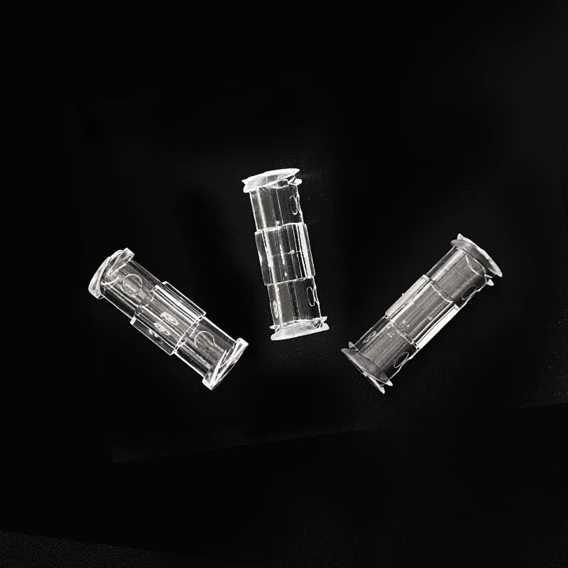10–1000PCS Luer Syringe Connectors — Sterile Female-to-Female Double Joint Coupler with Individual Packaging