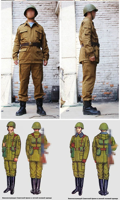 Tactical M81/M88 Combat Suit Set | Soviet Afghan Summer Training & Outdoor Hunting Russian Tactical Gear