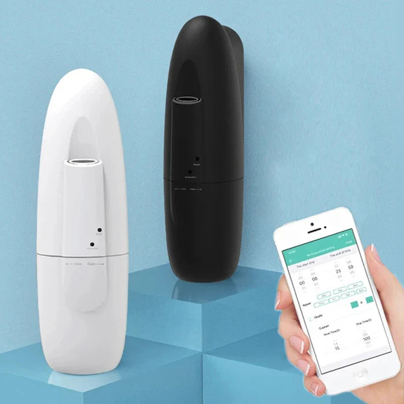 Plug-in Wall Fragrance Diffuser - Hotel Air Freshener, Bluetooth Essential Oil & Electric Aroma Diffuser Machine