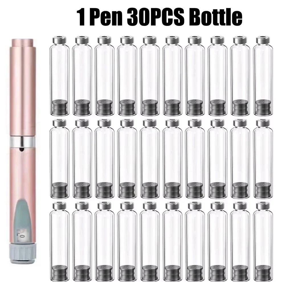 3ml Magic Pen Insulin Cartridges – Empty Cassette Bottle for Medical, Aesthetic & Tattoo Use