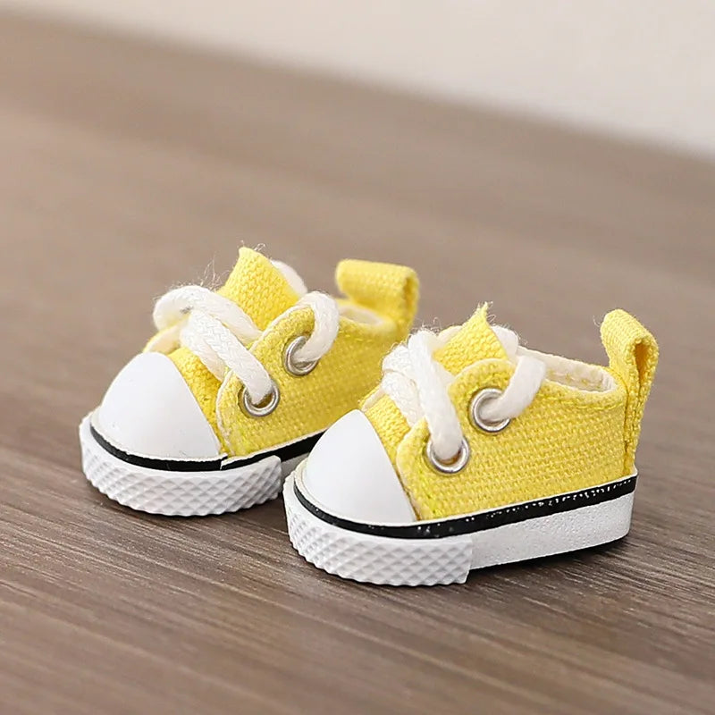 Labubu Doll Shoes for 15/17cm Cotton Dolls — Casual Sports Canvas & Martin Boots, Accessories for Labubu Outfits