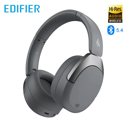 Edifier W830NB Wireless Bluetooth 5.4 Headphones | Active Noise Cancelling Hi-Res Over-Ear Headset, LDAC, Foldable, 94H Playtime