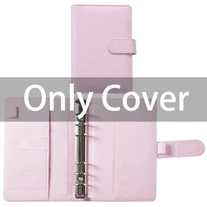 A6 PU Leather Budget Binder Set – Cash Envelopes System, Pockets, Money Organizer, Bill Saving Accessories
