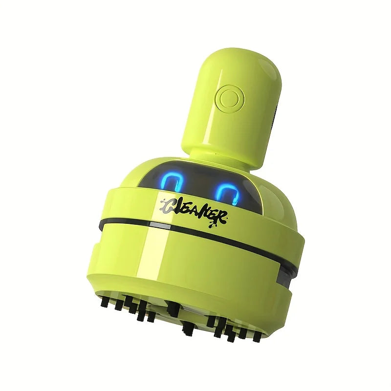 Mini USB Rechargeable Desktop Vacuum Cleaner – Portable 3-Speed Handheld Dust Collector for Keyboards & Home Office