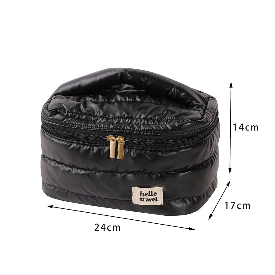 Large Capacity Makeup Bag – Portable Cosmetic and Toiletry Storage Bag, Travel Organizer Washbag