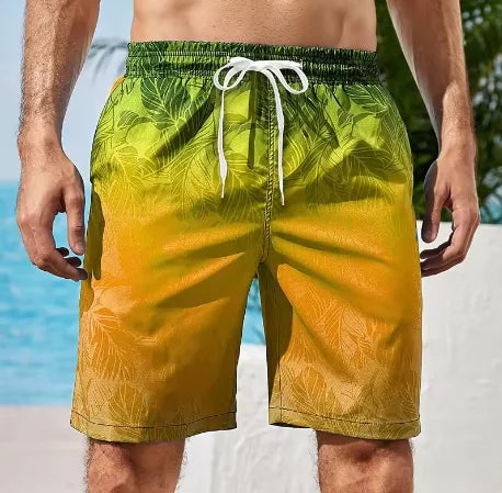 3D Anime Board Shorts - Quick-Dry Unisex Beach & Swimming Shorts for Men and Women