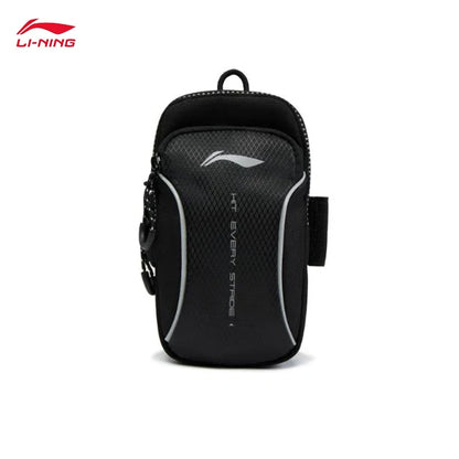 LI-NING Running Arm Bag - Lightweight Reflective Sports Phone Holder ABDV087