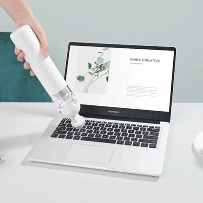 XIAOMI MIJIA Portable Handheld Vacuum Cleaner - 13000PA Cyclone Suction for Home & Car - Mini Wireless Dust Catcher Collector
