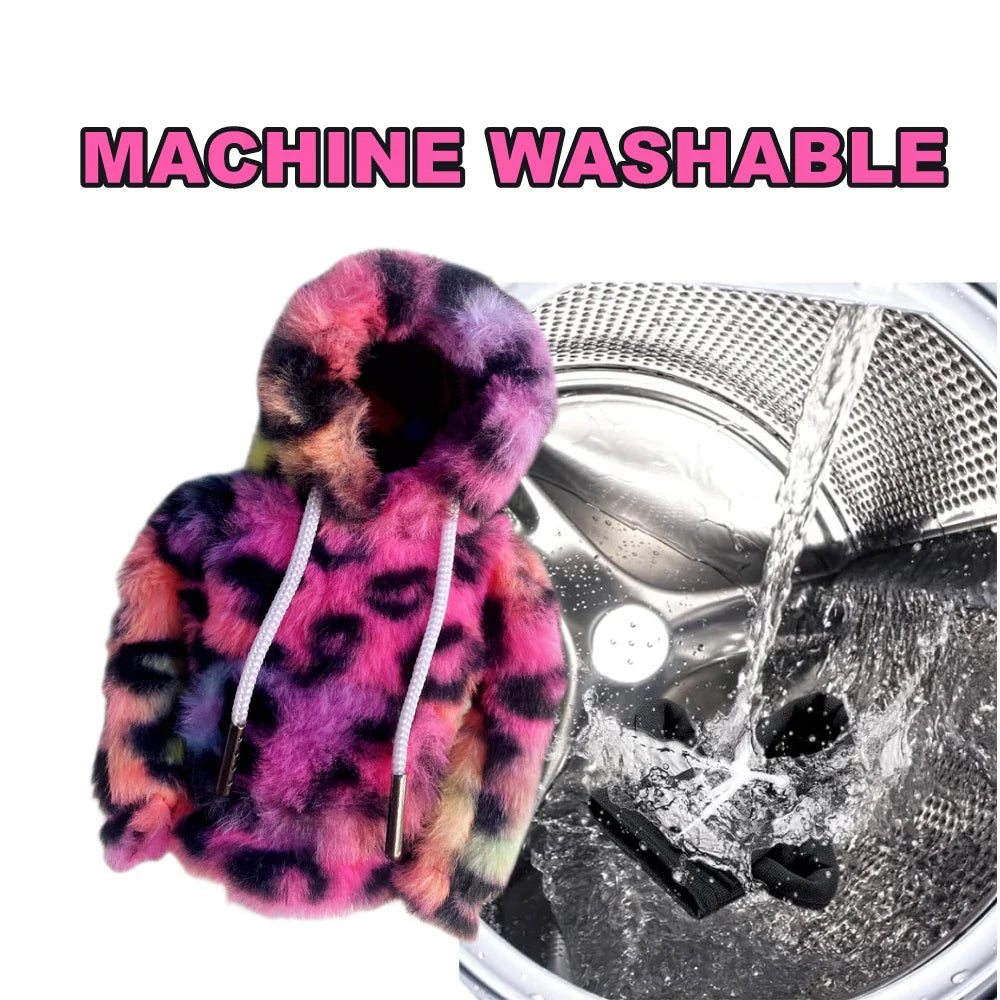 Universal Car Gear Shift Lever Cover – Sweatshirt Style Shifter Knob Hoodie for Car Decoration