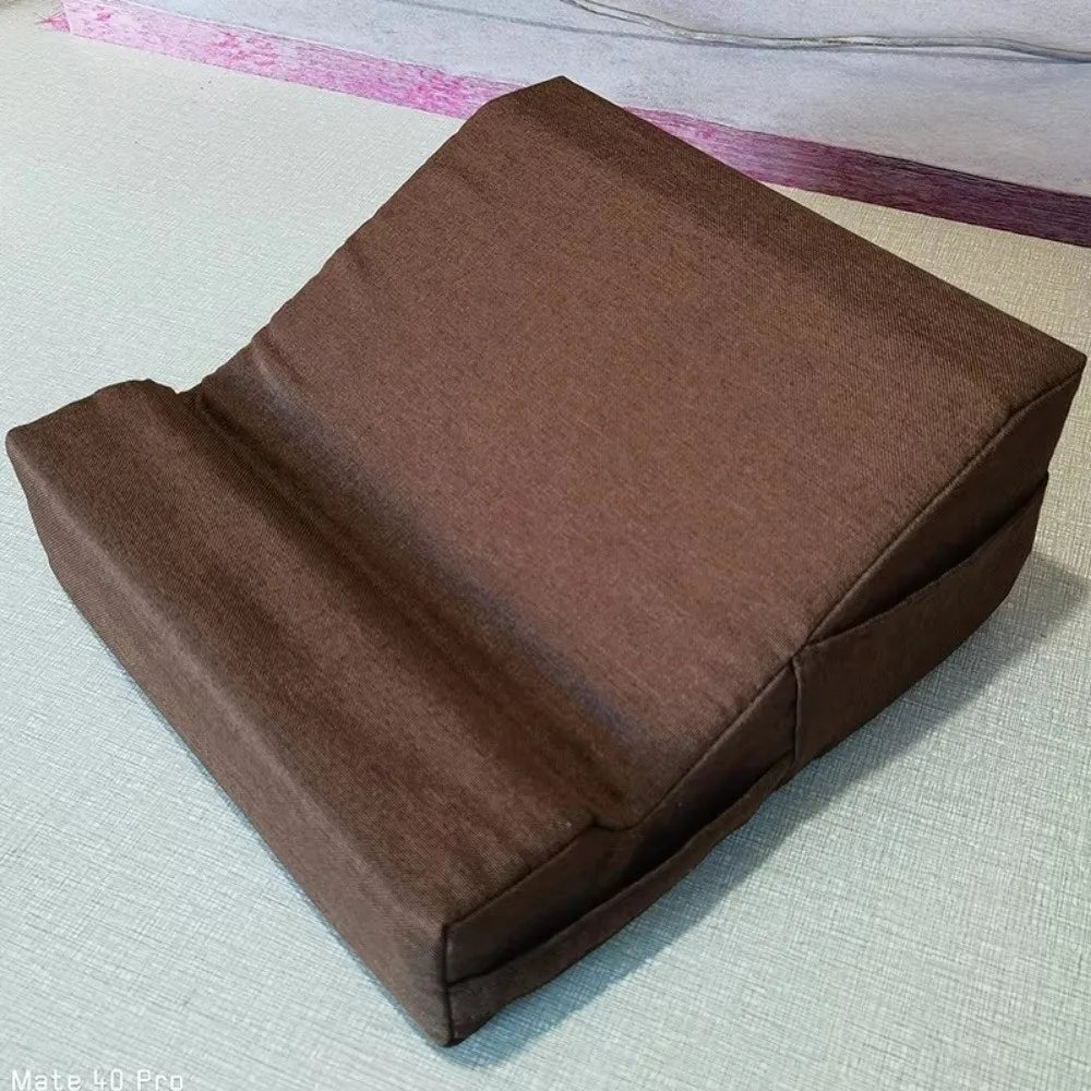 Portable Tablet Hand Rest Stand - Soft Pillow Reading Cushion for Bed & Sofa
