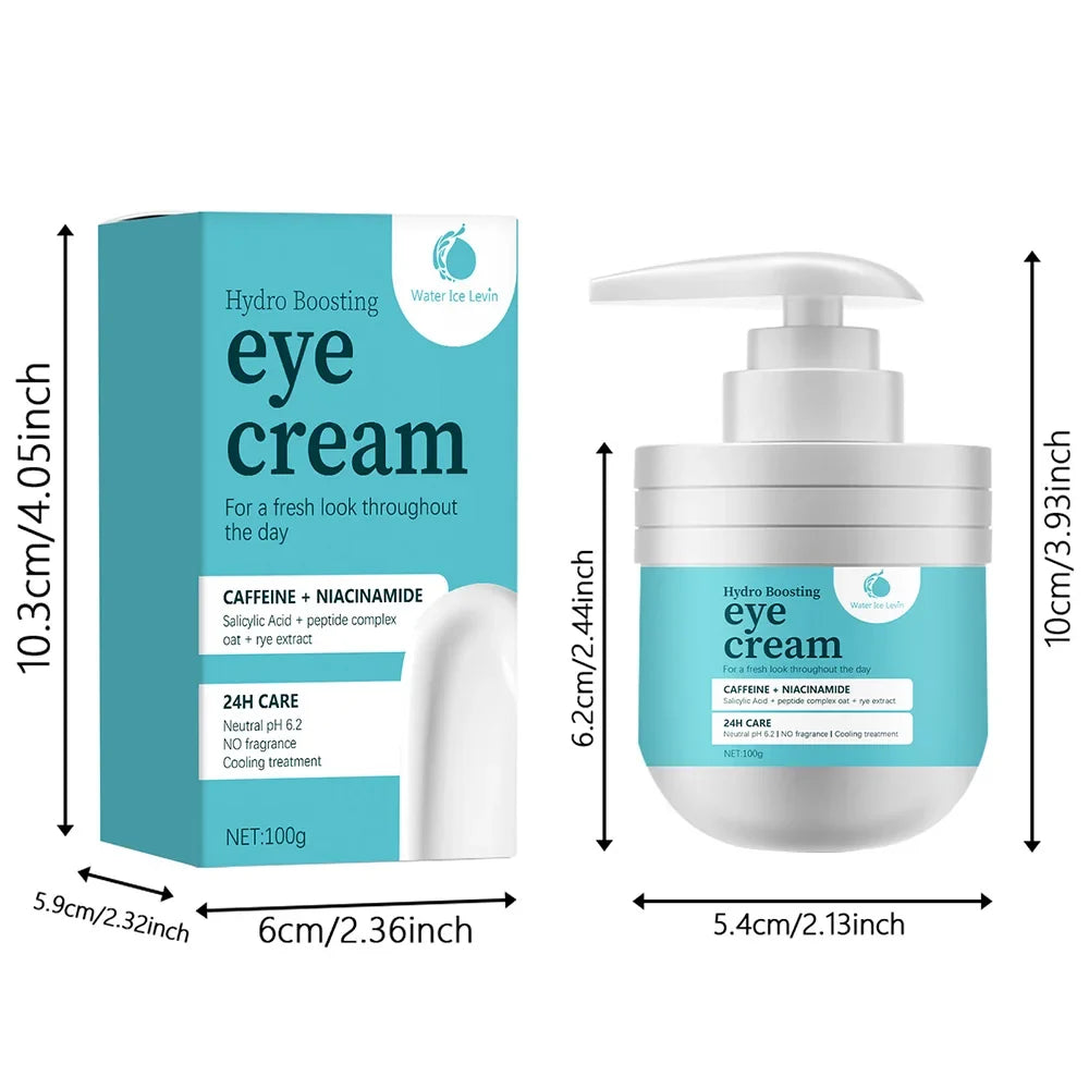 Hydrating Eye Cream - Caffeine Peptide Complex with Niacinamide & Rye Extract (100g)