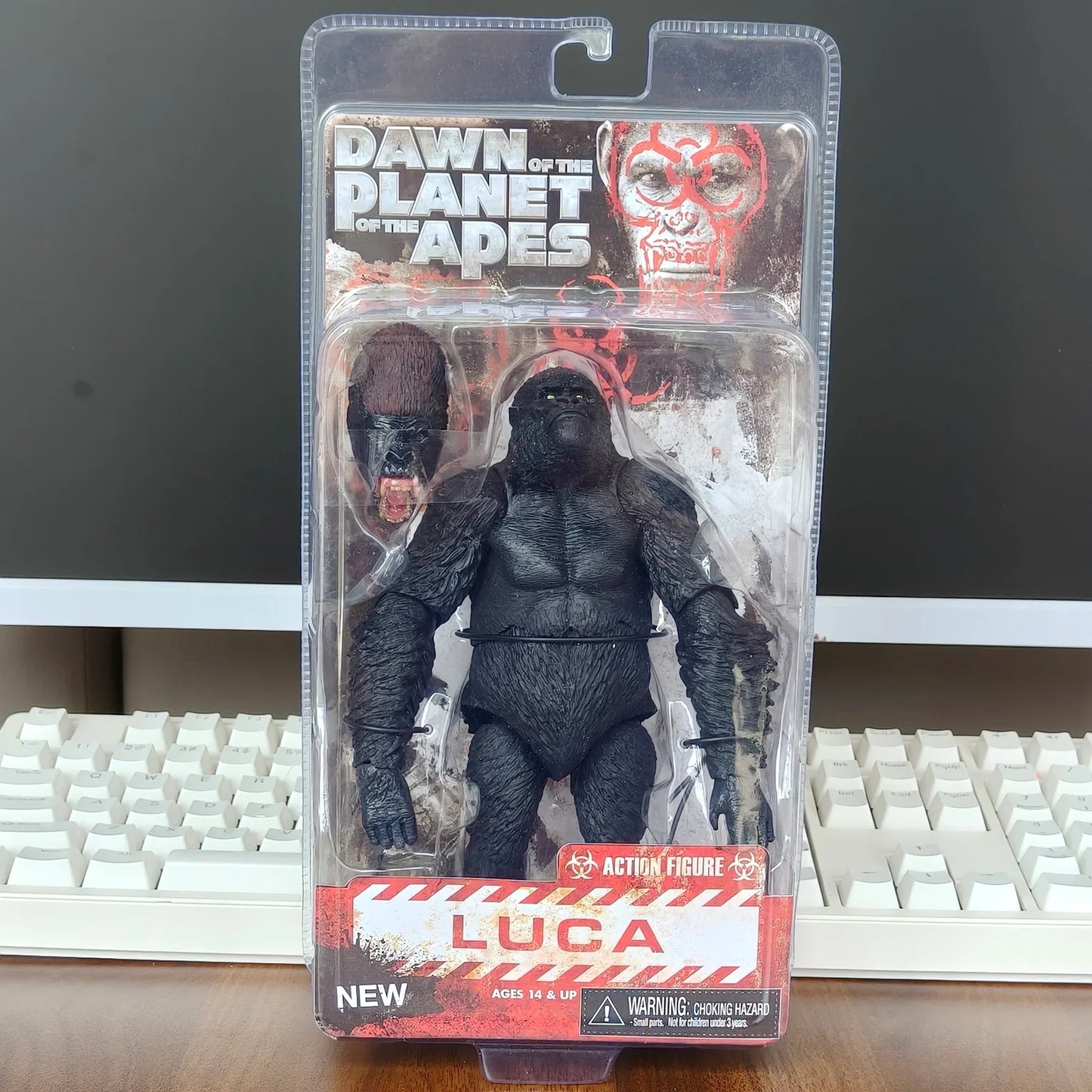 Caesar Koba Luca Apes PVC Figure — Movie Character Collectible Toy Model
