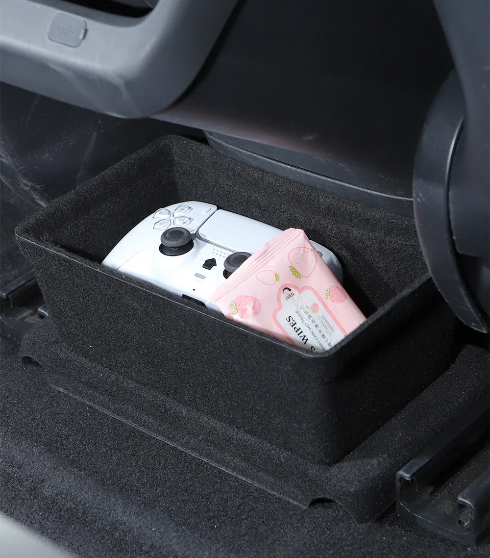 YZ Storage Box for Tesla Model 3 & Model Y – Center Armrest Hidden Box & Cup Holder Organizer, 2023-2022 Car Accessories