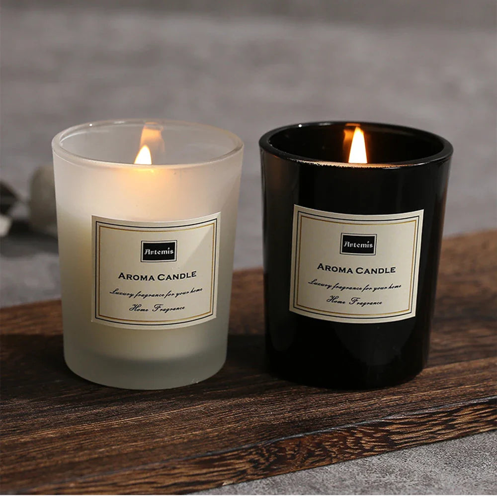 Romantic Scented Candle & Aromatherapy Diffuser – Long-Lasting Home Air Freshener Gift