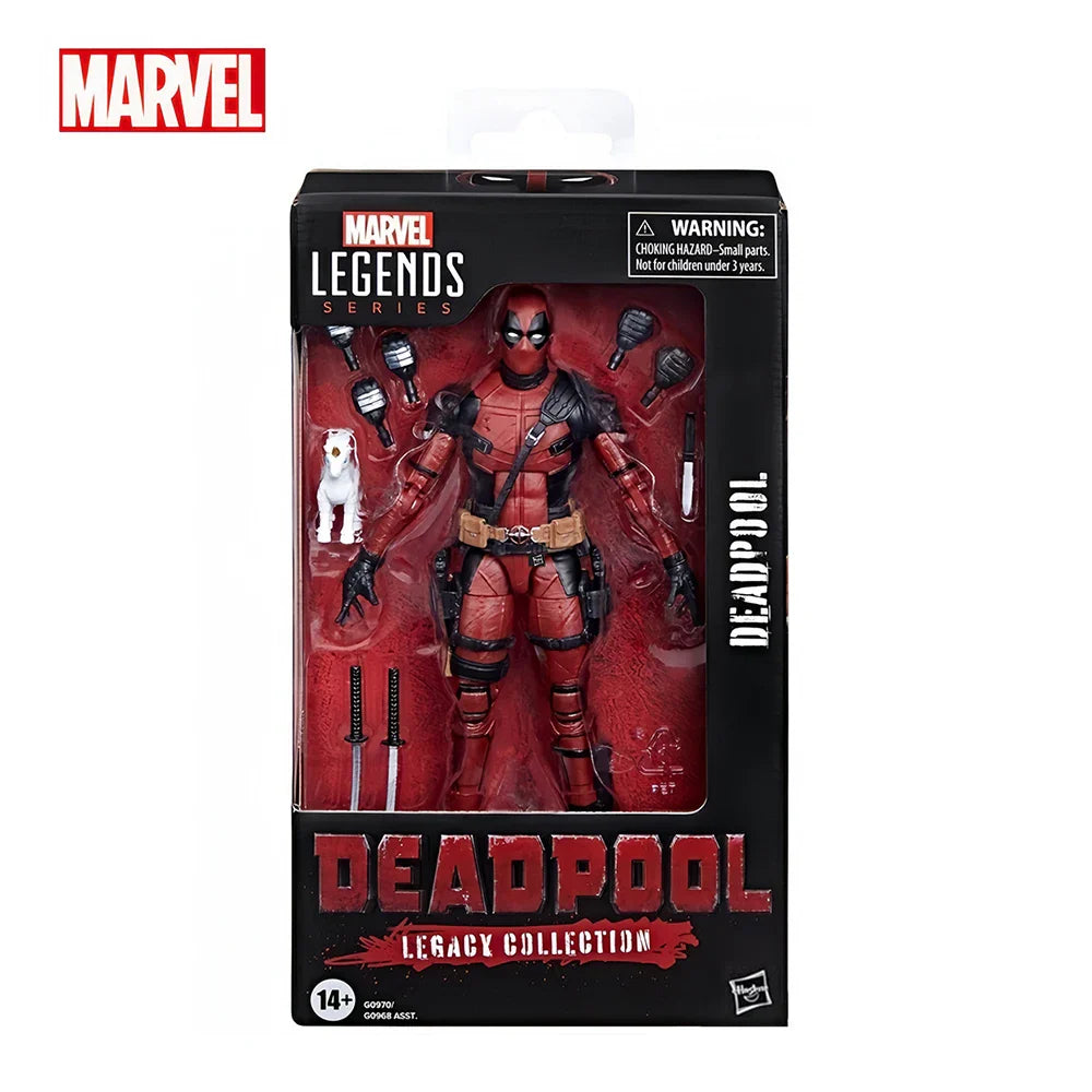 Deadpool Action Figure – X-Men Legends Series, Wade Wilson Joint Mobility Model, Collectible Toy & Gift Decoration
