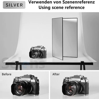 Selens Folding Photography Reflector – Thick Cardboard Paper Board for Camera Photo Shooting and Photography Props