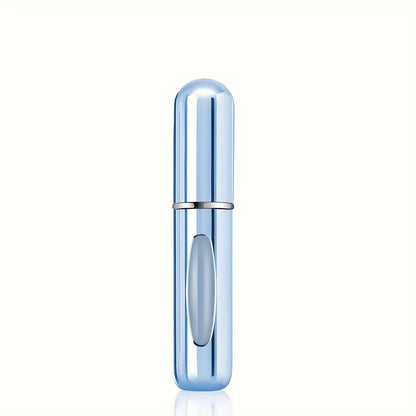 5ml Travel Perfume Atomizer - Portable Refillable Aluminum Spray Bottle for Perfume Cosmetics and Travel Use