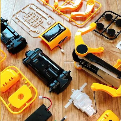 Solar Powered Robot Dog Kit – DIY STEM Science Experiment Toy for Kids, Educational Puppy Model, Christmas Gift