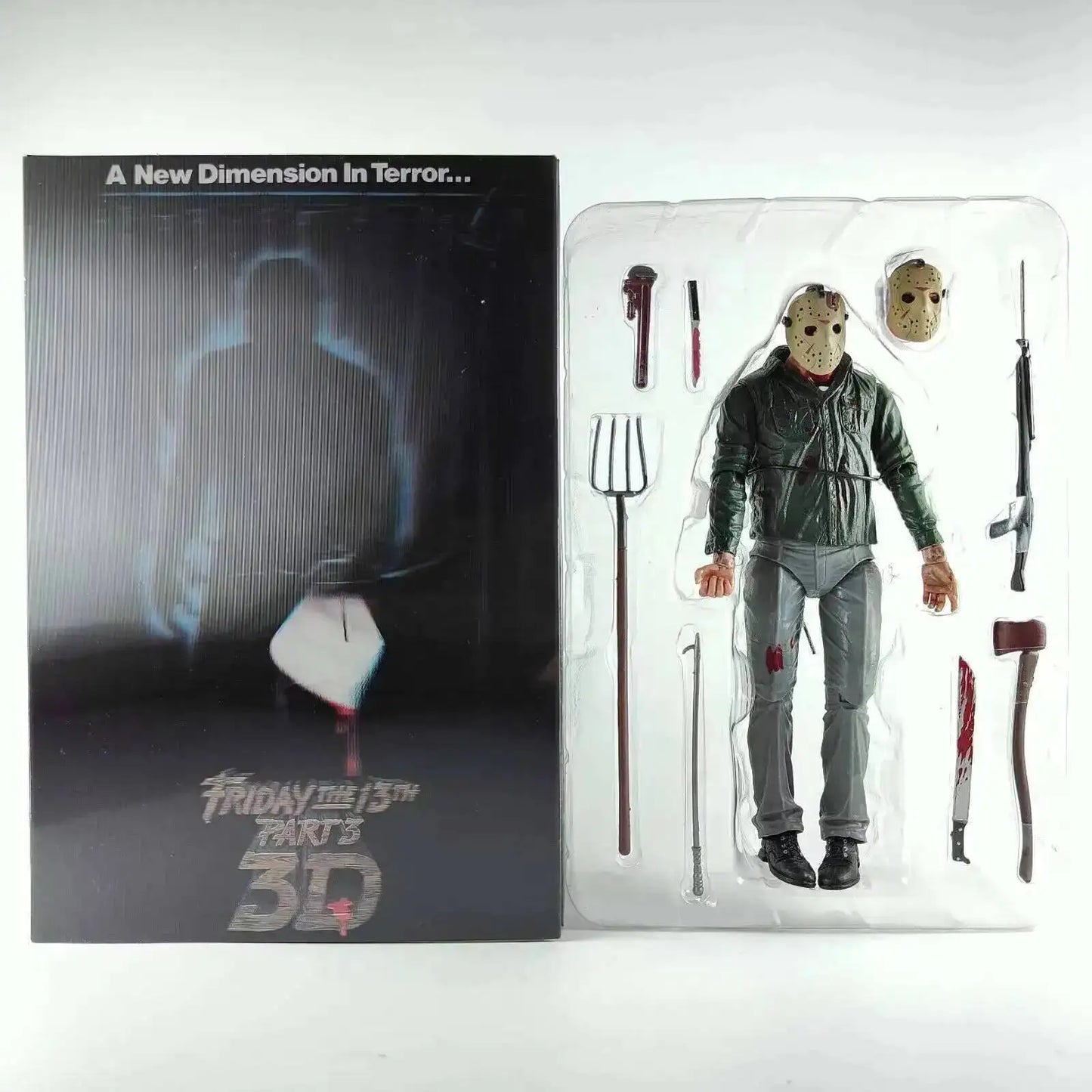 Michael Myers Horror Action Figure - Halloween Pumpkin Decor Toy Collectible Gift for Horror Fans