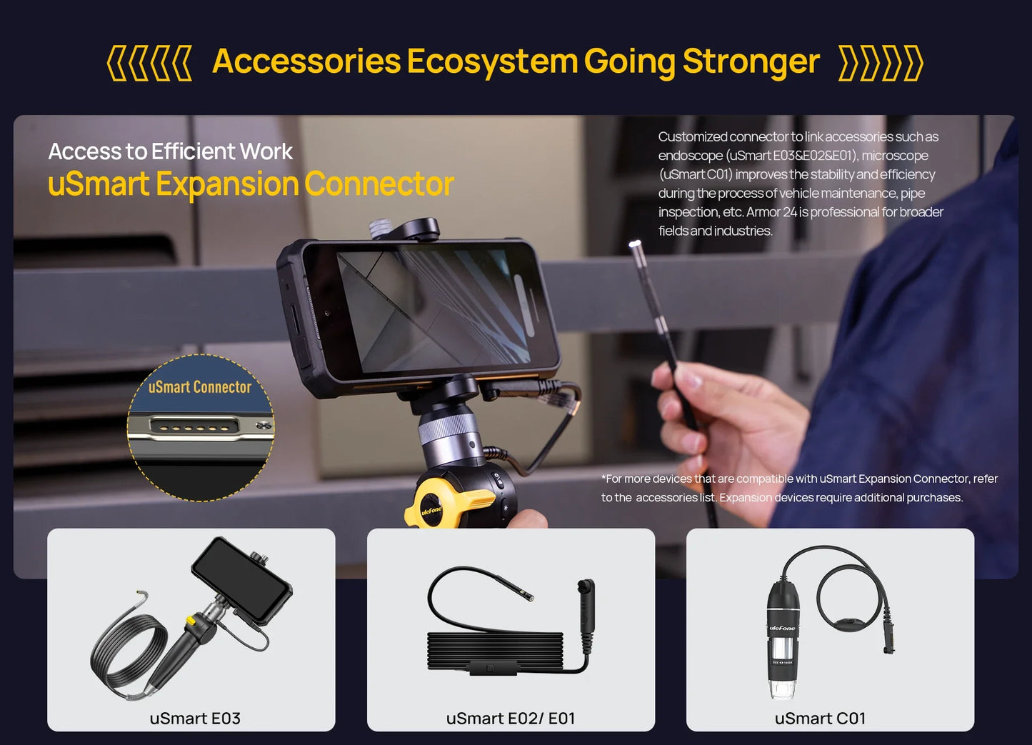 Ulefone Armor 24 Rugged Phone - 22000mAh, 24GB+256GB, 6.78" 120Hz Display, 64MP+64MP Camera, NFC, LED Light, Global Version