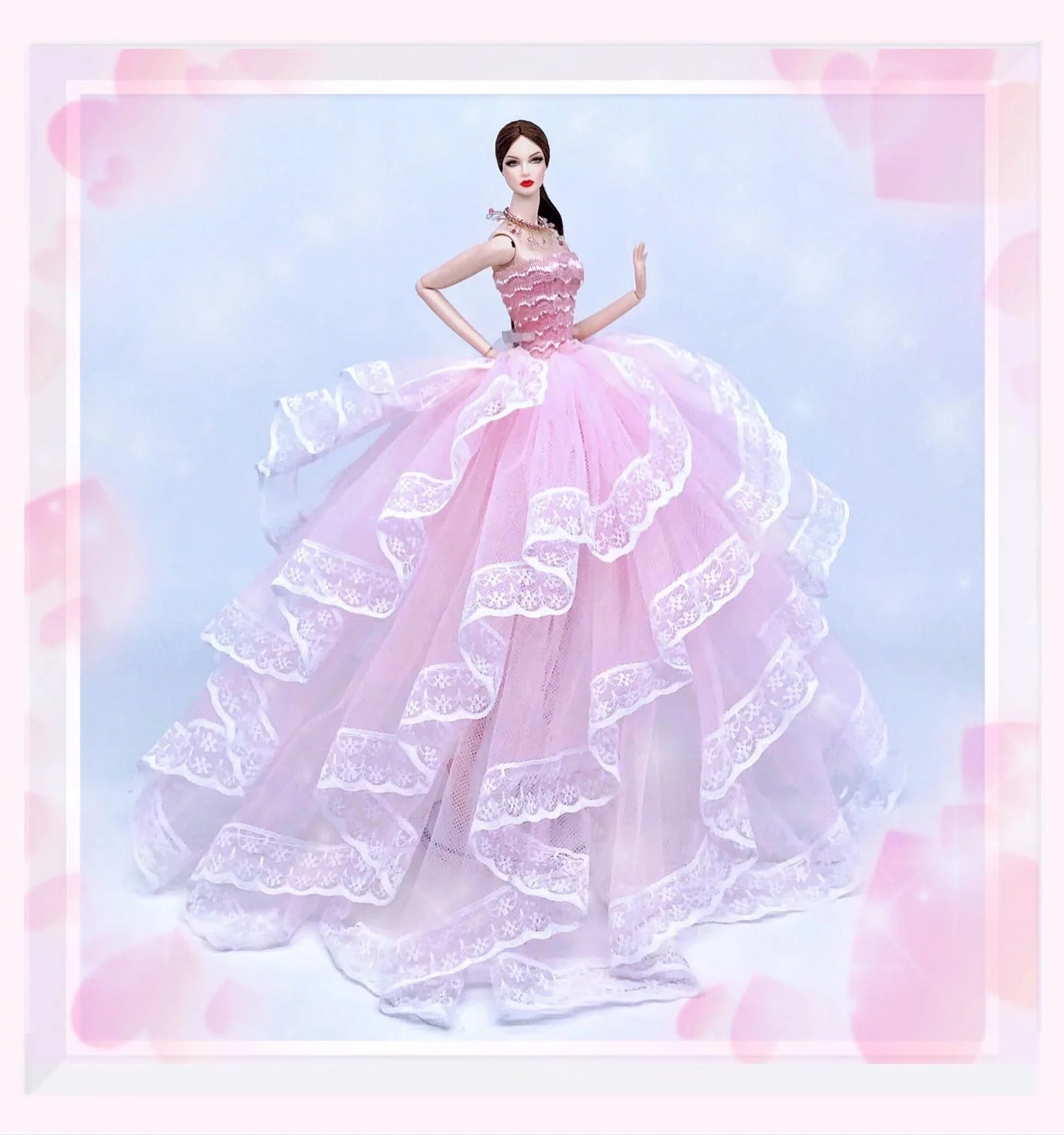 Barbie & 30cm BJD Doll Clothes — Princess, Wedding & Long Gown Dress Accessories for Doll Houses