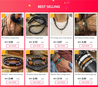 Bohemian White & Black Polymer Beads Necklace – Unisex Collar for Men and Women