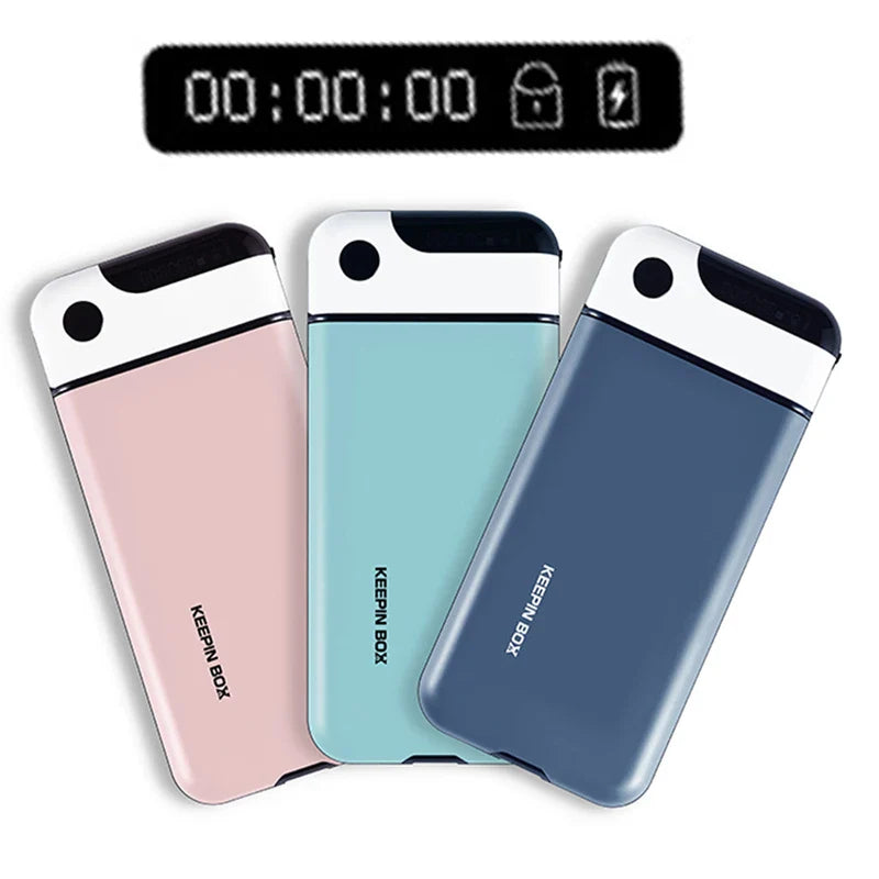 Portable Self-Control Timer Lock Box for Smartphones | Student Self-Discipline Timer Locker | Phone Addiction Timer
