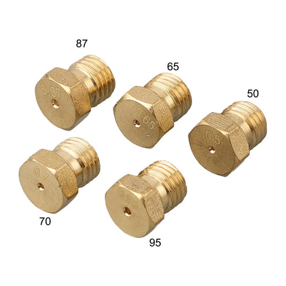 5PCS Burner Gas Conversion Kit – M6 X 0.75 Thread Nozzles for Natural Gas to LPG Hob, Kitchen Parts