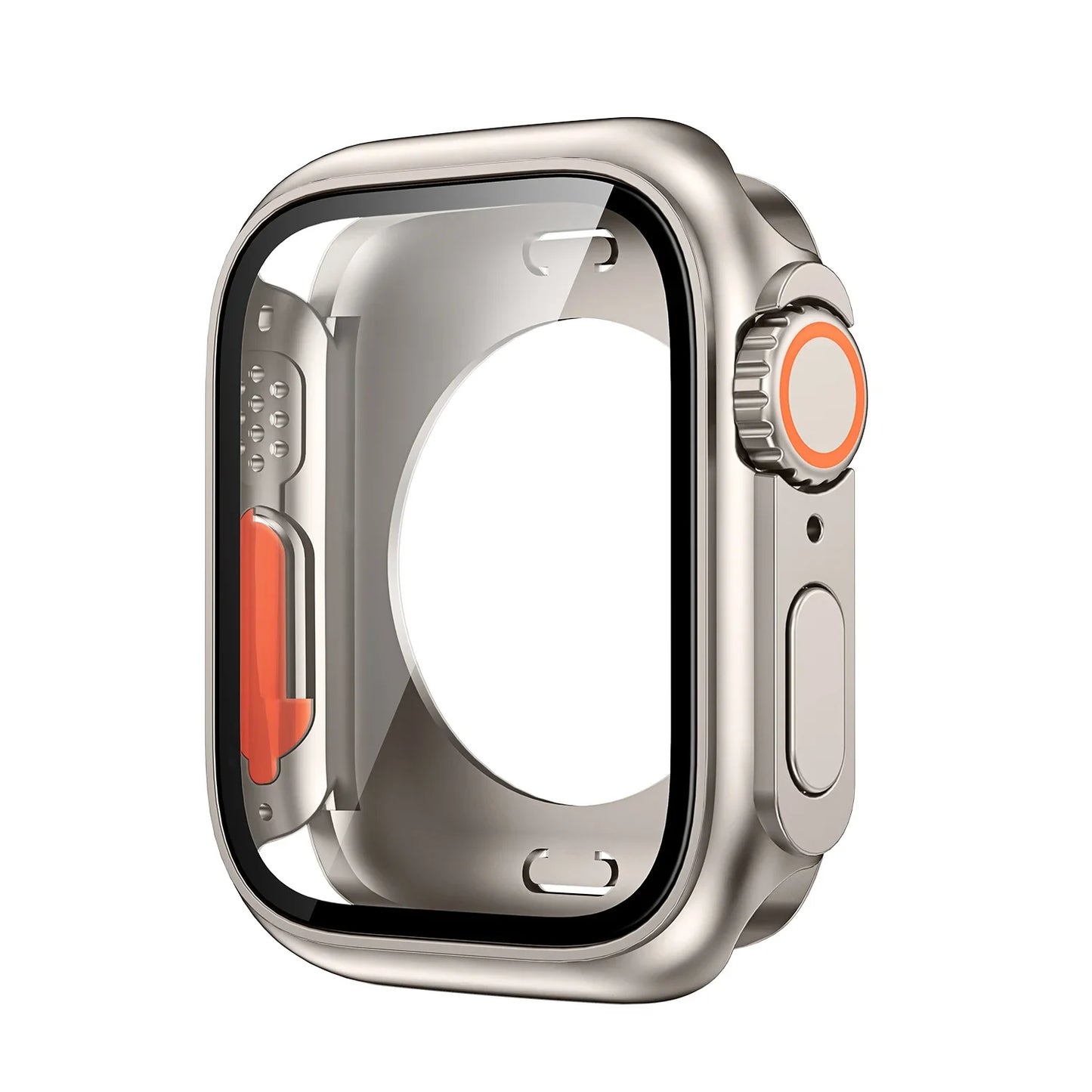 Hard PC Front & Back Screen Protector Case for Apple Watch Series 4-9 & SE/Ultra – 40mm-45mm iWatch Cover