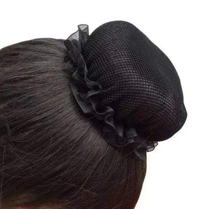 Women’s Ballet Hair Net – Adjustable Elastic Drawstring for High-Quality Weave & Hair Styling