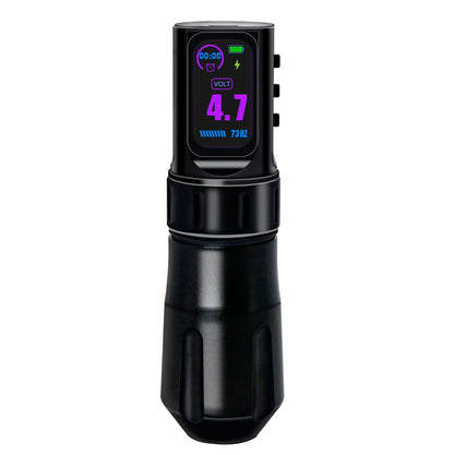 Wireless Tattoo Pen Machine – Dual Mode Direct Drive with IPS Screen, 1800mAh Battery & Timing Function for Professional Tattoo Artists