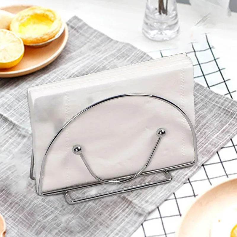 Creative Desktop Tissue Holder - Portable Paper Dispenser for Bathroom, Kitchen & Home Accessories
