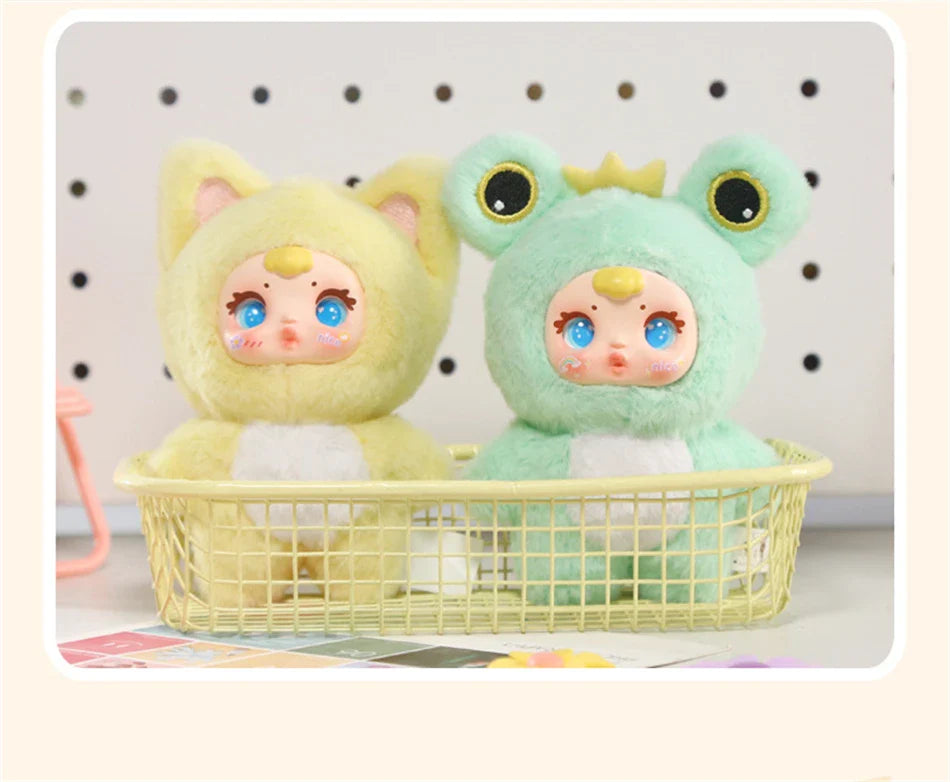 2025 New Cute Milk Candy Keychain – Mysterious Blind Box Car Key & Backpack Pendant Doll Small Gift