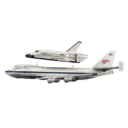 2025 ICONS Shuttle Carrier Aircraft Model – 10,360 DIY Building Blocks Bricks Toy for Kids, Creative Home Decor & Christmas Gift