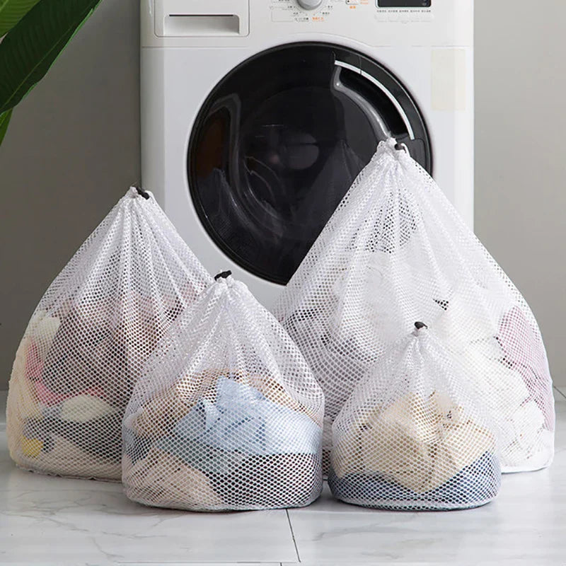 Large Mesh Laundry Bag – Organizer for Bra, Socks, Underwear & Shoes, Washing Machine Clothes Storage