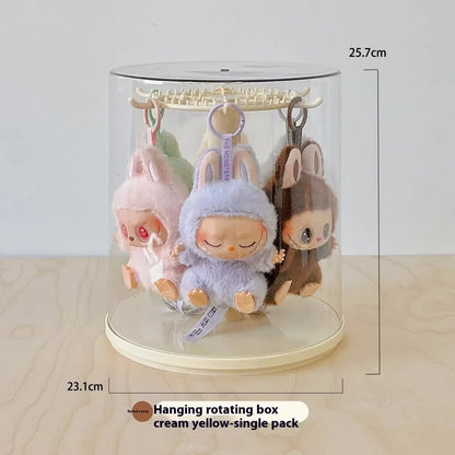 Pink Labubu Mokoko Series Spring Flower Doll – 1:1 High-Quality Replica Sweetheart Edition | Kawaii Pendant Decoration Gift