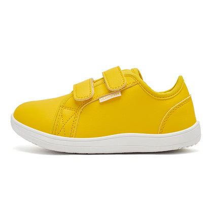 HOBIBEAR Kids Barefoot Shoes – Wide Toe Minimalist Sneakers for Boys & Girls, Lightweight, Hook Loop, Artificial Leather
